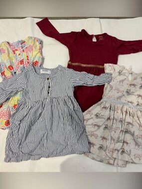 Bundle of Adorable Toddler Dresses